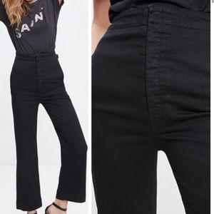 Mother jeans , size 25 , black jeans